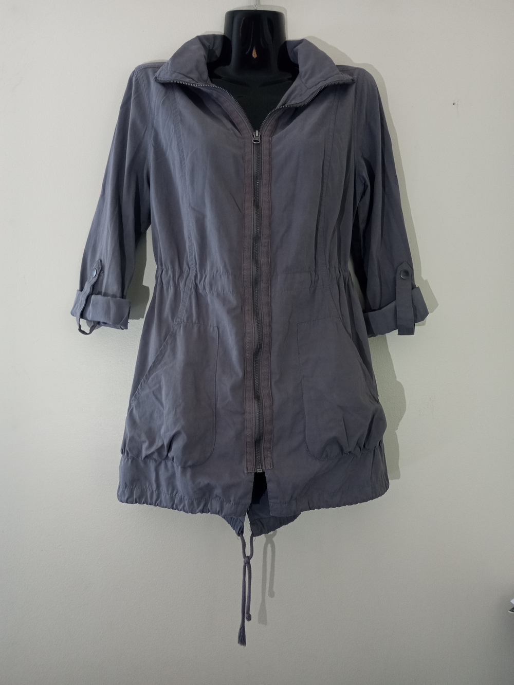 Mossimo Supply Co. Gray Utility Anorak Jacket